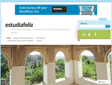 Tablet Screenshot of estudiafeliz.com